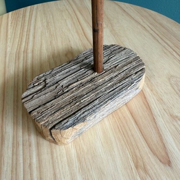 Vtg Hand Carved Avocet Shore Bird Harold McAllister Grasonville MD 1989 Signed - Picture 6 of 9